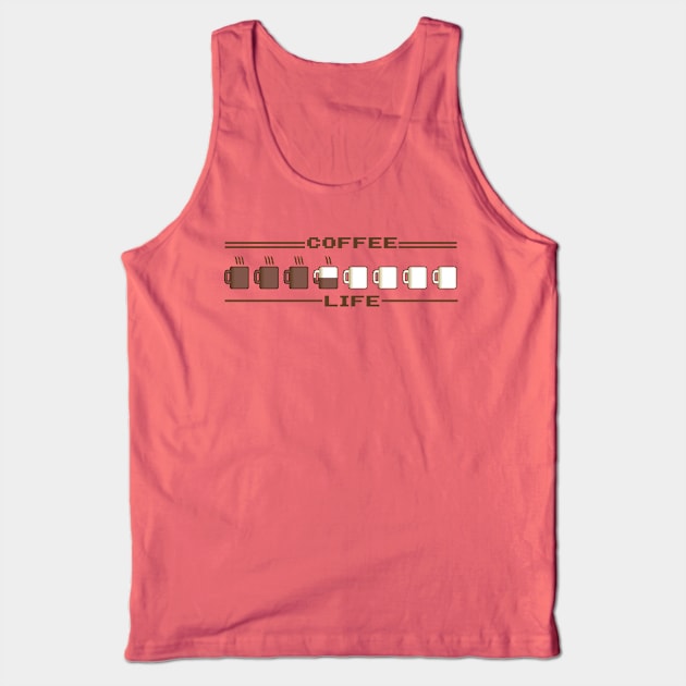 Coffee Life Remaining Tank Top by cogwurx